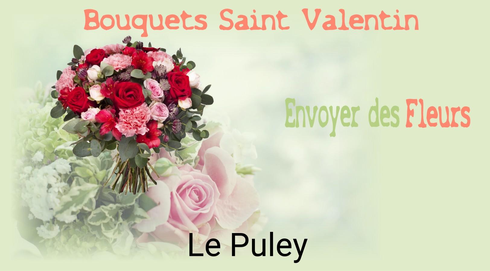 Roses de Saint-Valentin livrées à Le Puley